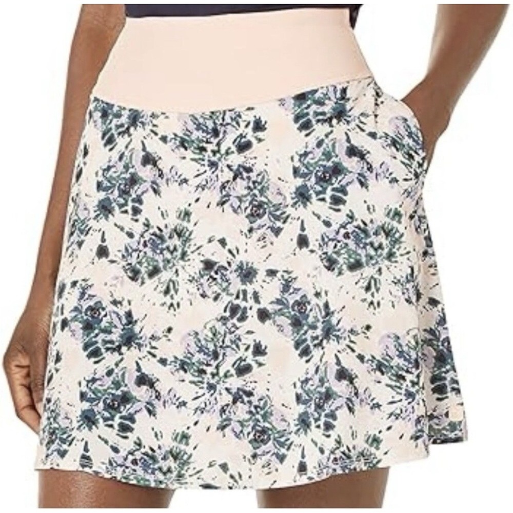 Puma Pink‎ Floral Skort Size XS Tennis Pickleball Golf Sporty Power Shape